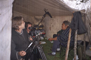 Ushkan-shipiss. Katinen Pastitshi shares her memories about the last kushapatshikan. Photo courtesy Peter Armitage.