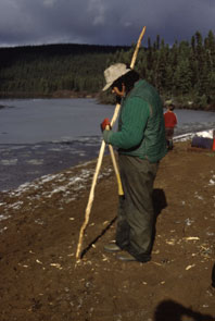 Ben Andrew at Kamishikamat. Photo courtesy Rick Cober Bauman.